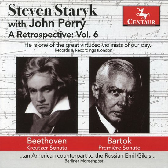 Retrospective 6 - Beethoven / Staryk / Perry - Musik - Centaur - 0044747322421 - 30. april 2013