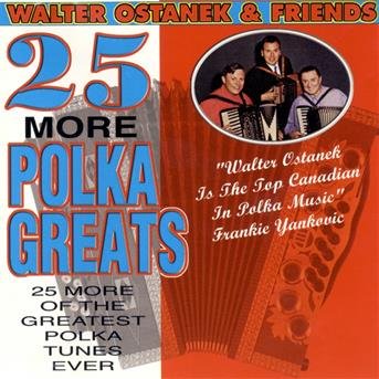 Cover for Walter Ostanek · 25 Polka Greats (CD) (1990)