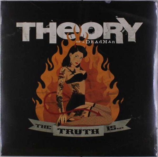 Cover for Theory of a Deadman · Truth Is... (LP) [Coloured edition] (2018)