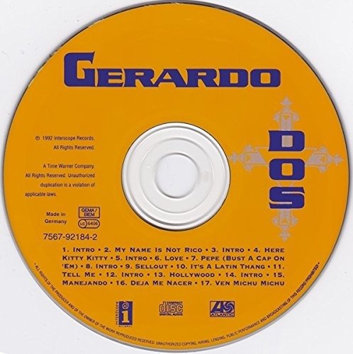 Dos - Gerardo - Música - ATLANTIC - 0075679218421 - 15 de setembro de 1992