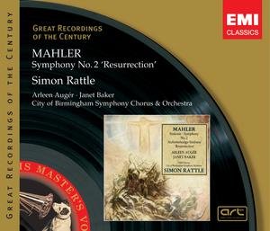 Cover for Rattle Simon · Mahler: Symphony No. 2 &quot;Resurrection&quot; (CD) (2008)