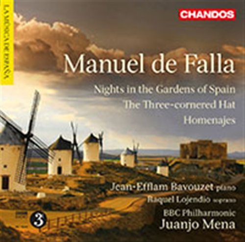 Cover for Bavouzetlojendiobbc Pomena · Fallanights In The Gardens Of Spain (CD) (2012)