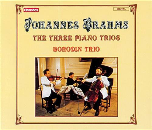 3 Klaviertrios - Borodin Trio - Musiikki - DAN - 0095115833421 - 1989