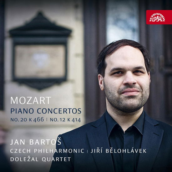 Cover for Jan Bartos / Czech Philharmonic / Jiåi Bälohlavek / Dolezal Quartet · Mozart: Piano Concertos: No.20 K 466 / No.12 K 414 (CD) (2017)