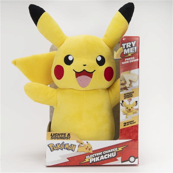 Cover for Pokemon Feature Plush · Pokemon Feature Plush - Electric Charge Pikachu (Spielzeug) (2023)