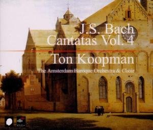 Cover for Frank Peter Zimmermann · Complete Bach Cantatas 4 (CD) (2003)