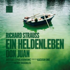 Cover for Brussels Philharmonic &amp; Kazushi Ono · Richard Strauss: Ein Heldenleben - Don Juan (Live) (CD) (2024)