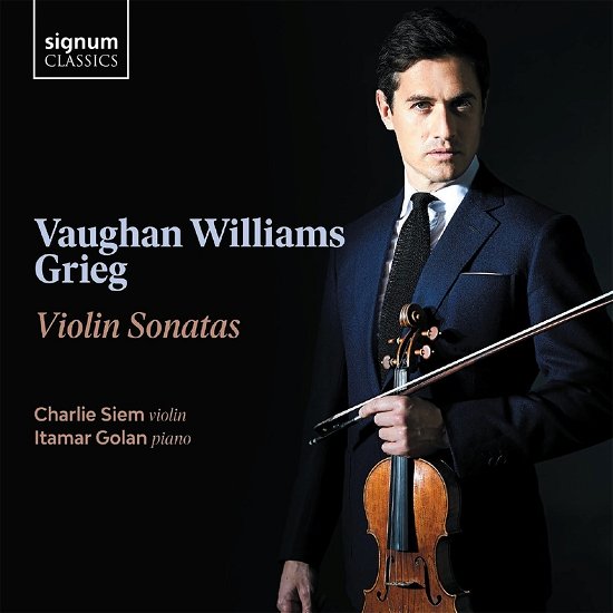 Vaughan Williams / Grieg: Violin Sonatas - Charlie Siem / Itamar Golan - Música - SIGNUM RECORDS - 0635212073421 - 10 de fevereiro de 2023