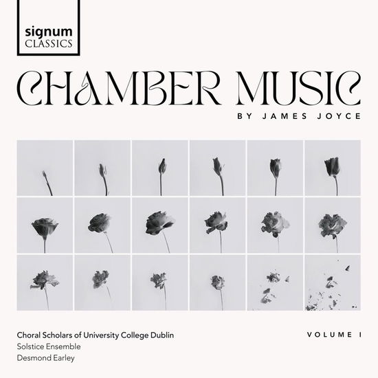 Cover for Dublin University Choral Scholars of University College · James Joyce Chamber Music (CD) (2024)