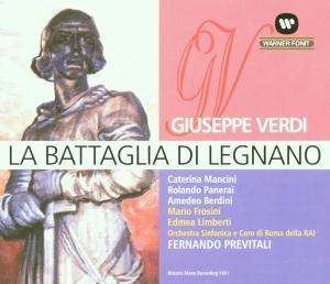 Cover for Giuseppe Verdi  · Verdi: La Battaglia Di Legnano (Gesamtaufnahme) (CD)