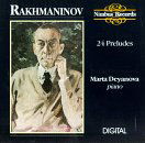 Cover for Rachmaninoff / Deyanova · Piano Preludes (CD) (1992)