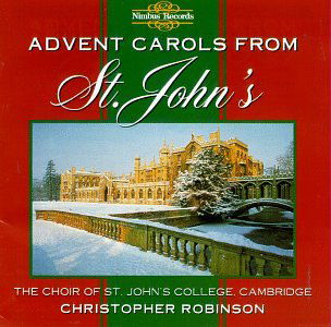 Cover for Choir of St. Johns College Cambridge · Advent Carols From St. Johns (CD) (2018)