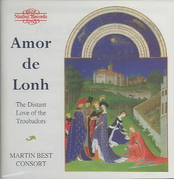 Cover for Perotin / Martin Best Consort · Amor De Lonh / Troubadors Love (CD) (1996)