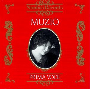 Cover for Claudia Muzio · Claudia Muzio 1911-1935 (CD) (2018)