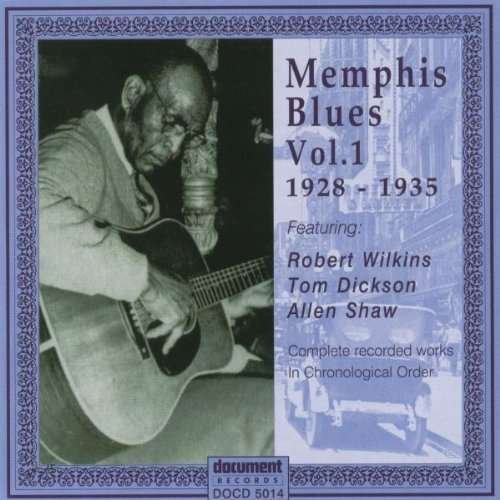 Cover for Memphis Blues 1 1928-1935 / Various (CD) (1994)