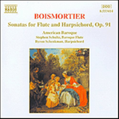 Cover for Schultz / Schenkman · BOISMORTIER: Flute Son. Op.91 (CD) (1995)