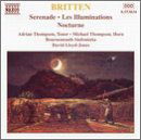 Cover for Soloists / Bournemouth Sin / Jones · Britten / Serenade / Les Illuminations (CD) (1998)