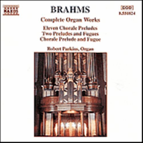 Cover for Johannes Brahms · Organ Works (CD) (1994)