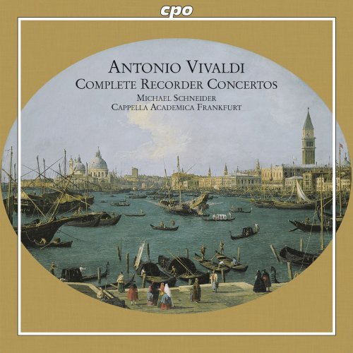 Complete Recorder Concertos - Vivaldi / Schneider / Cappella Academica - Musik - CPO - 0761203730421 - 26. august 2008