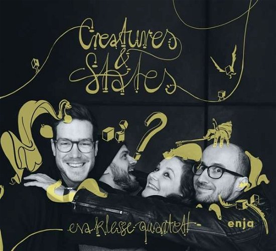 Cover for Eva -Quartet- Klesse · Creatures &amp; States (CD) (2020)