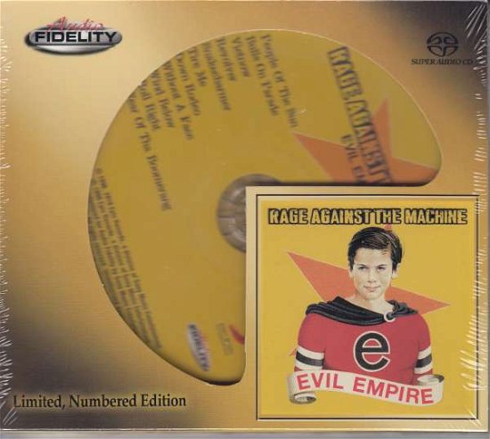 Cover for Rage Against the Machine · Evil Empire (SACD) [Limited Numbered edition] (2017)