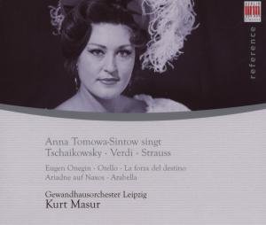 Cover for Anna Tomowa-Sintow · Singt Tchaikovsky, Verdi (CD) (2007)