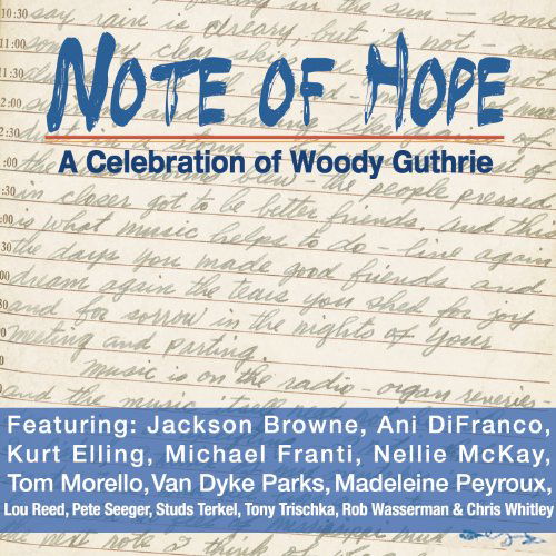 The Note of Hope - Artisti Vari - Musikk - POP - 0795041784421 - 27. september 2011