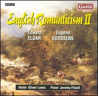 English Romanticism 2 - Elgar / Goossens / Lewis / Filsell - Musiikki - Guild - 0795754712421 - torstai 1. elokuuta 1996