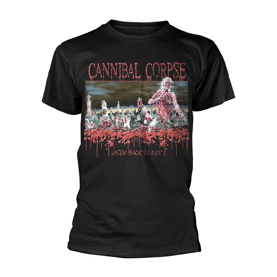 Cover for Cannibal Corpse · Eaten Back to Life (T-shirt) [size XL] [Black edition] (2008)