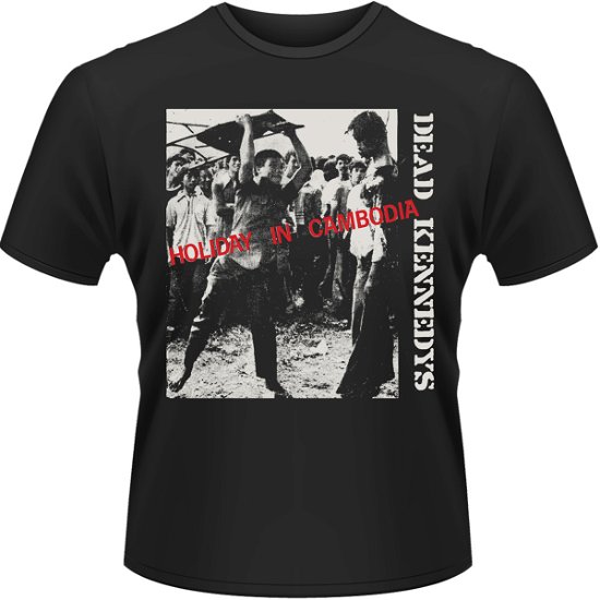Cover for Dead Kennedys · Holiday in Cambodia (T-shirt) [size XL] [Black edition] (2014)