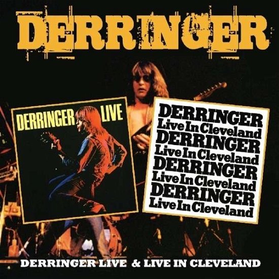 Cover for Derringer Rick · Derringer Live &amp; Live.. (CD) (2020)
