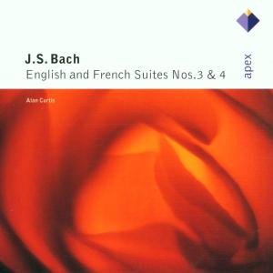 Cover for Bach · Bach-english and French Suites Nos. 3 &amp; 4 (CD) (2002)