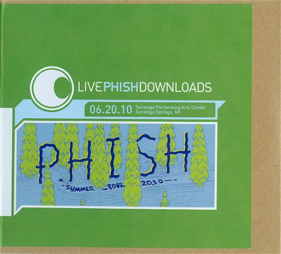 Cover for Phish · Live Saratoga Per.20.6.10 (CD)