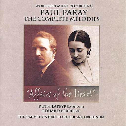 Cover for Paul Paray · Affairs of the Heart (CD) (2004)