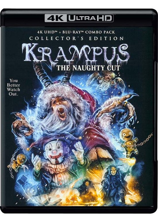 Cover for Krampus: Naughty Cut (4K Ultra HD) [Collector's edition] (2021)