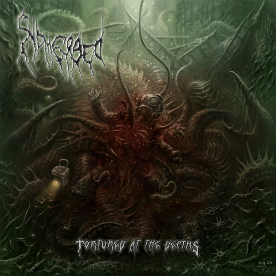 Cover for Submerged · Tortured at the Depths (CD) (2024)