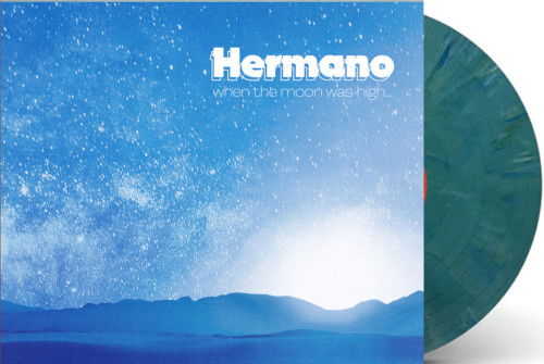 Cover for Hermano · When the Moon was High (Blue Marbled Vinyl LP) (LP) (2024)