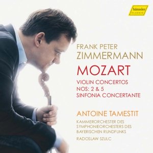 Cover for Wolfgang Amadeus Mozart · Violin Concertos No.2 &amp; 5 (CD) (2016)