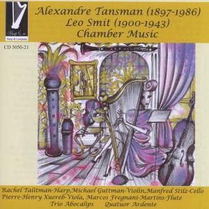 Cover for Tansman / Smit · Chamber Music (CD) (2010)