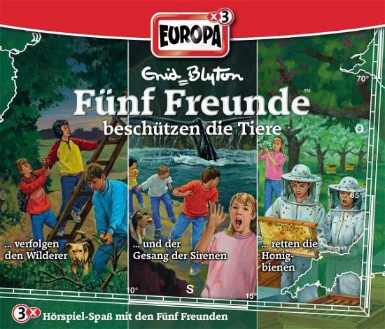 Cover for FÜnf Freunde · 20/3er Box-beschützen Die Tiere (74/84/90) (CD) (2014)