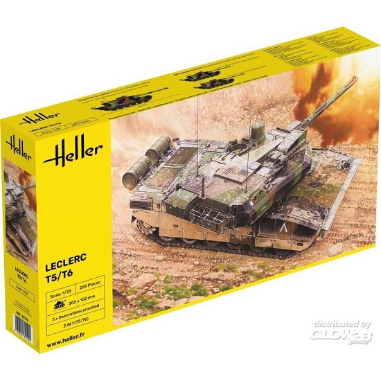 Cover for Heller · 1/35 Leclerc T5/t6 (Legetøj)