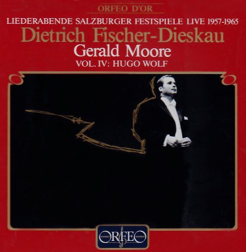 Cover for Wolf / Fischer-dieskau / Moore · Morike-lieder / Salzburg Festival 1961 (CD) [Live edition] (1994)