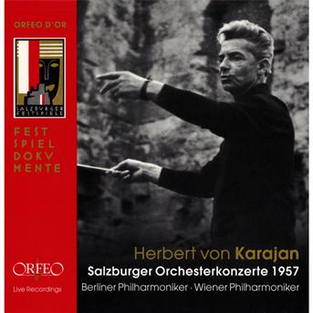 Cover for Karajan / Bruckner / Brahms / Berger / Einem · Salzburger Orchesterkonzerte 1957 (CD) [Box set] (2008)