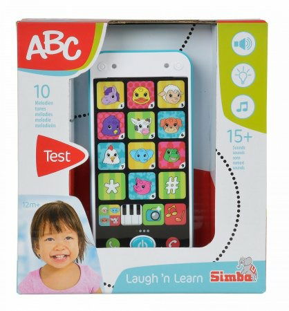 ABC Smartphone - Abc - Merchandise - Simba Toys - 4052351018421 - 15. juli 2019