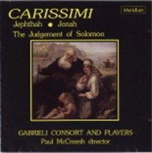 Cover for Gabrieli Consort &amp; Players · Jepthah / Judgement of Solomon (CD) (2009)