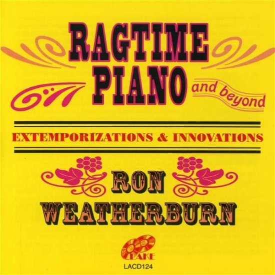 Cover for Weatherburn Ron · Ragtime Piano (CD) (2000)