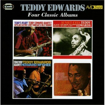 Four Classic Albums (Teddys Ready / Sunset Eyes / Together Again / Good Gravy) - Teddy Edwards - Musik - AVID - 5022810711421 - 27. november 2015