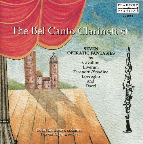 Cover for Colin Bradbury · Cel Canto Clarinettist (CD) (1996)