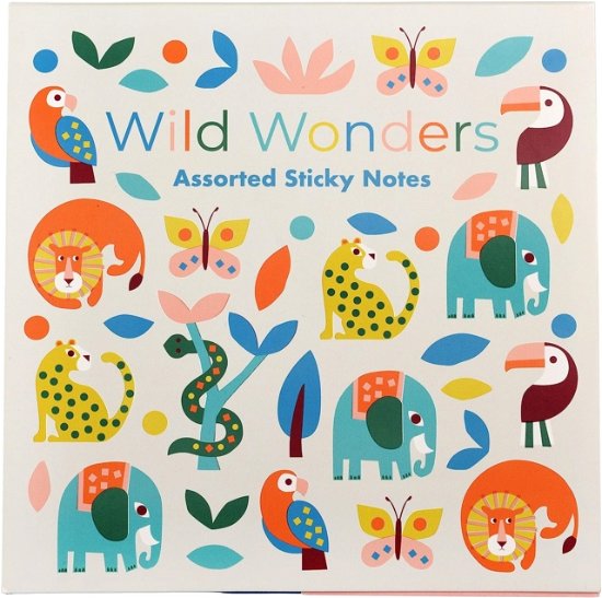 Sticky note set  - Wild Wonders (Pocketbok) (2023)