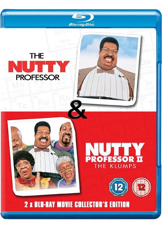 Cover for The Nutty Professor and Nutty Profes · The Nutty Professor / Nutty Professor II - The Klumps (Blu-ray) (2016)